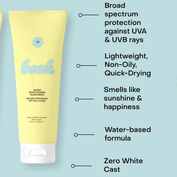 Bask Sheer Moisturizing Sunscreen SPF 30 - Picture 7 of 7